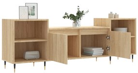 vidaXL Έπιπλο Τηλεόρασης Sonoma Δρυς 160x35x55 εκ. Επεξ. Ξύλο