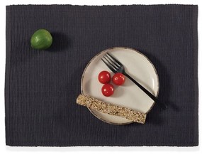 Σουπλά Overal (Σετ 2τμχ) 33X48 Dark Grey Nef-Nef Homeware 33x48cm 100% Βαμβάκι