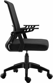 A1180Β Μαυρο/Μαυρο Mesh Πολ/Να Γραφειου