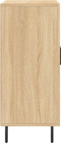 vidaXL Ντουλάπι Sonoma δρυς 90x34x80 εκ. Επεξεργασμένο Ξύλο