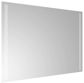 vidaXL Καθρέφτης Μπάνιου με LED 50 x 70 εκ.