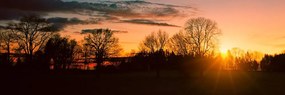 Εικόνα όμορφο ηλιοβασίλεμα - 120x40