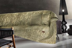 Ριχτάρι Πολυθρόνας Polycotton Chenille Nobel Olive 180x150εκ. Guy Laroche