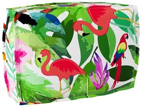 vidaXL Μαξιλάρι παλέτας για κάθισμα Floral Πολύχρωμο 60 x 40 x 12 cm