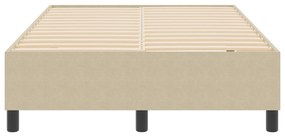 vidaXL Κρεβάτι με Ελατήριο Ελαφρύ Πράσινο Γκρι 120x200 εκ Κορντούρα