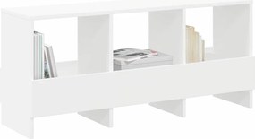 vidaXL Ράφι Περιοδικών Λευκό 102 x 30 x 45 εκ.