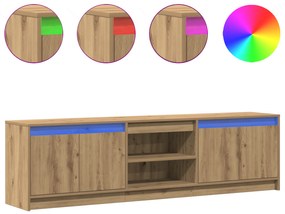 vidaXL Ντουλάπι TV Καφέ 182 x 34 x 50 εκ. Επεξεργασμένο ξύλο