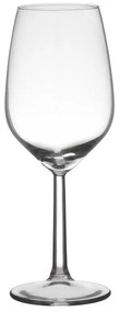 Inart S/6 Σετ Ποτήρια Κρασιού Γυάλινο 350CC 8Χ8Χ20