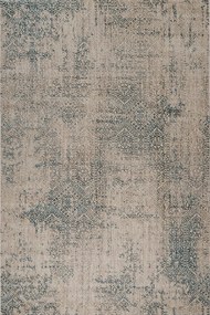 Χαλί Gossip 9186A Cream-Blue Βιοκαρπέτ 160X230cm