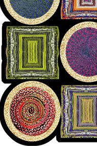 Carpet (60 x 100) Hmnt959 Multicolor