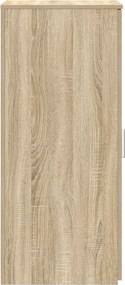 vidaXL Ντουλάπι αποθήκευσης Sonoma Oak Κατασκευασμένο ξύλο