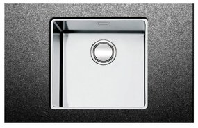Apell Linear Plus FEM50 Ανοξείδωτος Λείος Υποκαθήμενος Νεροχύτης Με 1 Γούρνα 53,8x43,8 cm