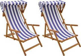 vidaXL Καρέκλα Ακτίνας 2 pcs 3 θέση Στερεό Ξύλο Ευκαλύπτου