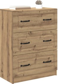 vidaXL Ντουλάπι με Συρτάρια 66 x 34,5 x 87 εκ. Επεξεργασμένο Ξύλο
