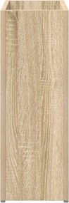 vidaXL Σχέδιο &amp; βάση αποθήκευσης Δρύς Sonoma 40 x 20 x 55,5 εκ