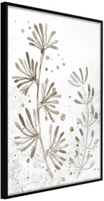 Αφίσα - Dried Plants - 40x60 - Μαύρο - Χωρίς πασπαρτού