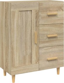 vidaXL Ντουλάπι Sonoma Δρυς 69,5 x 34 x 90 εκ. από Επεξεργασμένο Ξύλο