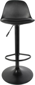 ΚΑΡΈΚΛΕΣ &amp; ΠΟΛΥΘΡΌΝΕΣ ISAK BLACK BAR STOOL HD6215