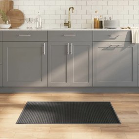 vidaXL Χαλί Ορθογώνιο Γκρι 60x100 εκ. από Μπαμπού