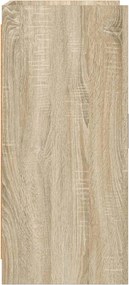 vidaXL Πλαϊνό γραφείο Sonoma Δρυς 72 x 36 x 80 εκ. Επεξεργασμένο Ξύλο