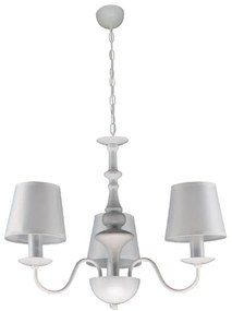 Φωτιστικό Οροφής Τρίφωτο Homelighting Belo 77-8085 White
