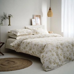 Σεντόνια Rebecca-1 (Σετ 4τμχ) Olive Vesta Home Υπέρδιπλo 240x270cm 100% Βαμβακοσατέν