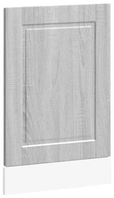 vidaXL Πίνακας πλυντηρίου πιάτων Porto Γκρι sonoma 45x1,5x67 cm