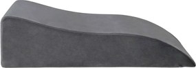 vidaXL Μαξιλάρι Ποδιών Γκρι 68 x 40 x 18 εκ. PU Αφρός