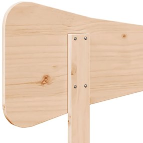 vidaXL Κεφαλάρι 100 εκ. από Μασίφ Ξύλο Πεύκου