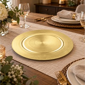 ΠΙΑΤΈΛΕΣ PRES. UNI ROUND PLATE CHAMP 715850OR