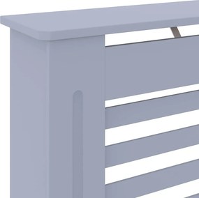 vidaXL Κάλυμμα Καλοριφέρ Γκρι 78 εκ. από MDF