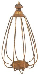 Φανάρι 373-92-013 31x55cm Rust Metal