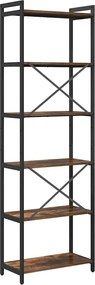 vidaXL Ράφι Βιβλίων 60 x 30 x 189,5 εκ Επεξεργασμένο Ξύλο