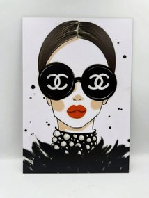 Τύπου Σανέλ Chanel Αρωματική λαμπάδα ν.3 - Σετ Λαμπάδα και πλάτη