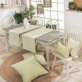 Τραβέρσα Guensa 08 Lime Teoran 40Χ160 40x160cm Cotton-Polyester