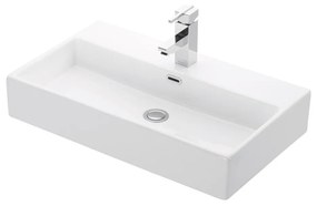 Karag DAPHNE 53710 Νιπτήρας Αναρτώμενος Λευκό Πορσελάνη 70x41x14cm