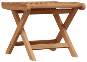 vidaXL Σέτ φαγητού για κήπο 4 pcs Καφέ Στερεό Ξύλο Τίκ