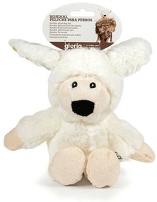 Βελούδινο Ζωάκι για Σκύλους Gloria Kondoo Λευκό πολυεστέρας πολυπροπυλένιο Πρόβατο