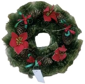 Χριστουγεννιάτικo Διακοσμητικό Στεφάνι 30εκ.