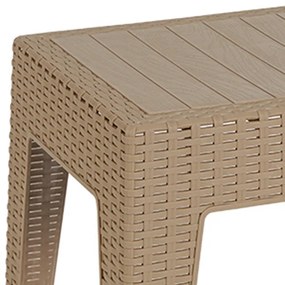 Τραπέζι Cosmic  PP cappucino 55x40x43.5εκ