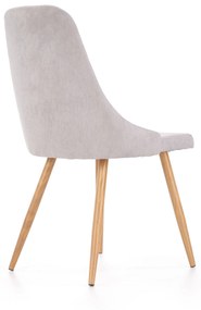 K285 chair, color: light grey DIOMMI V-CH-K/285-KR-J.POPIEL