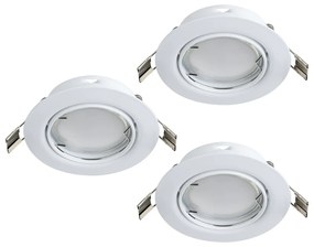 Φωτιστικό Χωνευτό Eglo 94406 PENETO Λευκό (White) 3000K