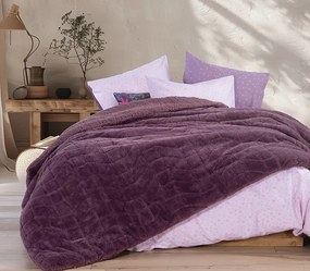 Κουβερτοπαπλωμα Μονο District Mauve 160X220 Nef-Nef Homeware