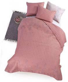 Κουβερλί Salvia-22 Pink Nef-Nef Υπέρδιπλο 240x220cm Microfiber-Polyester