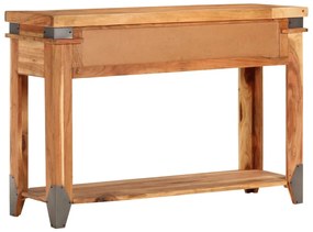 vidaXL Τραπέζι Κονσόλα 110 x 34 x 74 εκ. από Μασίφ Ξύλο Ακακίας