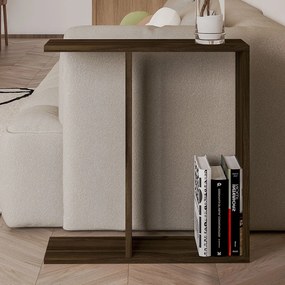 Βοηθητικό Τραπεζάκι Καρυδί FLOGORO 60x60x60