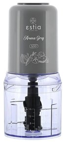 ESTIA ΠΟΛΥΚΟΠΤΗΣ AROMA GREY 400W ΜΕ ΠΛΑΣΤΙΚΟ ΜΠΟΛ 500ml