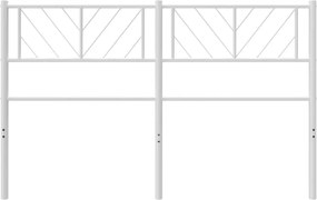 vidaXL Ανταλλακτικό κεφαλάρι Λευκό 120 εκ. Μεταλλικό