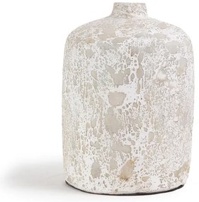 Κεραμικό Διακοσμητικό βάζο Siso Ban White Classic Medium (20x20x32) Soulworks 0630070