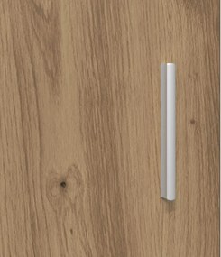vidaXL Ντουλάπι TV 102 x 33 x 47 εκ Artisan Δρυς Επεξεργασμένο Ξύλο